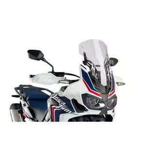 �t�����g�K���X�����\�� Puig �z���_�A�t���J�c�C�� CRF1000L 2016 - 2019 �N���A 9155- WINDSHIELD ADJUSTABLE PUIG FOR HONDA AFRICA TWIN CRF1000L 2016 - 2019 CLEAR 9155- �y���s�A���i�z