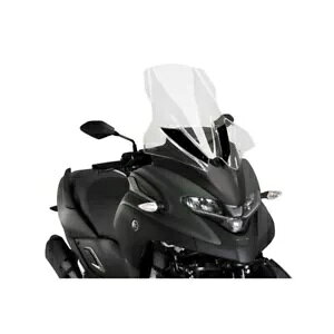 PUIG V-TECH �c�[�����O�X�N���[�� ���}�n �g���V�e�B 300 2020 - 2023 ���C�g�X���[�N 21120H PUIG V-TECH TOURING SCREEN FOR YAMAHA TRICITY 300 2020 - 2023 LIGHT SMOKE 21120H �y���s�A���i�z