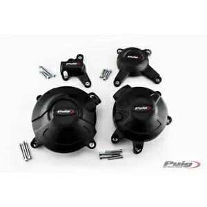 Puig GW NNP[Xی }n MT-09 850 X|[c gbJ[ 2013 - 2016 PUIG ENGINE CRANKCASE PROTECTION FOR YAMAHA MT-09 850 SPORT TRACKER 2013 - 2016