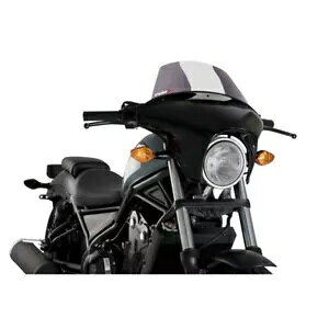 tgKX c[O Puig z_x CMX500 2017 - 2019 X[NO[ 21060H- WINDSHIELD TOURING PUIG FOR HONDA REBEL CMX500 2017 - 2019 SMOKE GRAY 21060H-
