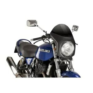 PUIG �Z�~�t�F�A�����O�X�N���[�� �g���C�A���t �X�s�[�h �c�C�� 1200 2019 - 2023 �u���b�N 9515N PUIG SEMI FAIRING SCREEN FOR TRIUMPH SPEED TWIN 1200 2019 - 2023 BLACK 9515N �y���s�A���i�z