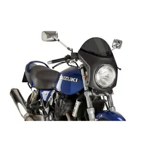 PUIG �Z�~�t�F�A�����O�X�N���[�� �}�b�V���u���b�N�Z�u�� 125 2017 - 2023 �_�[�N�X���[�N 9515F PUIG SEMI FAIRING SCREEN FOR MASH BLACK SEVEN 125 2017 - 2023 DARK SMOKE 9515F �y���s�A���i�z