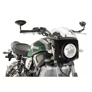 tgKXn[tg Puig }n XSR 700 2016 - 2020 NA 9187W- WINDSHIELD HALF TRIM PUIG FOR YAMAHA XSR 700 2016 - 2020 CLEAR 9187W-
