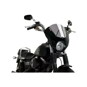 Puig �X�N���[�� �n�[���[�_�r�b�h�\�� �_�C�i 1584 �X�g���[�g�{�u 2006 - 2017 L. �X���[�N 21095H PUIG SCREEN FOR HARLEY DAVIDSON DYNA 1584 STREET BOB 2006 - 2017 L. SMOKE 21095H �y���s�A���i�z