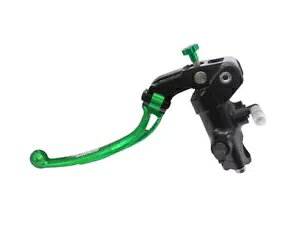 ACCOSSATO }X^[V_[ Nb` WA 16X16 OtH[fBOo[ RST O[ ACCOSSATO MASTER CYLINDER CLUTCH RADIAL 16X16 LONG FOLDING LEVER RST GREEN