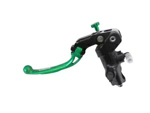 ACCOSSATO }X^[V_[ Nb` WA 16X16 V[gtH[fBOo[ NRST O[ ACCOSSATO MASTER CYLINDER CLUTCH RADIAL 16X16 SHORT FOLDING LEVER NRST GREEN