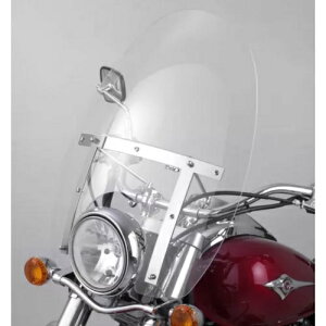 PUIG �J�X�^�� �A�����J III �X�N���[�� ���}�n XV 950/R 2014 - 2021 �N���A 1129W PUIG CUSTOM AMERICA III SCREEN FOR YAMAHA XV 950/R 2014 - 2021 CLEAR 1129W �y���s�A���i�z