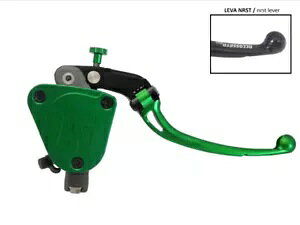 ACCOSSATO }X^[V_[ WAu[L 19X20 OtH[fBOo[ NRST O[Lbv ACCOSSATO MASTER CYLINDER RADIAL BRAKE 19X20 LONG FOLDING LEVER NRST GREEN CAP