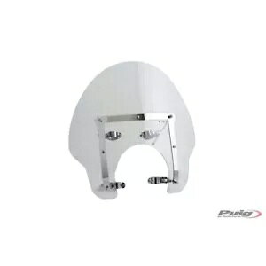 PUIG �J�X�^�� �A�����J II �X�N���[�� ���}�n XVS 1300 �J�X�^�� 2014 - 2016 �N���A 5957W PUIG CUSTOM AMERICA II SCREEN FOR YAMAHA XVS 1300 CUSTOM 2014 - 2016 CLEAR 5957W �y���s�A���i�z