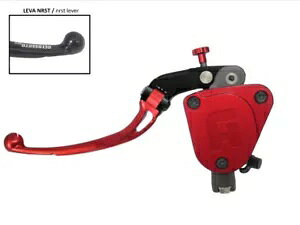 ACCOSSATO }X^[V_[ Nb` WA 16X16 OtH[fBOo[ NRST bhLbv ACCOSSATO MASTER CYLINDER CLUTCH RADIAL 16X16 LONG FOLDING LEVER NRST RED CAP