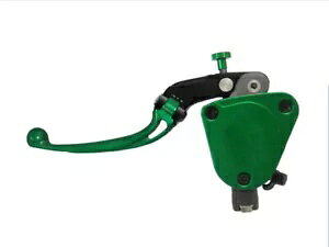 ACCOSSATO }X^[V_[ Nb` WA 16X18 V[gtH[fBOo[ NRST O[Lbv ACCOSSATO MASTER CYLINDER CLUTCH RADIAL 16X18 SHORT FOLDING LEVER NRST GREEN CAP