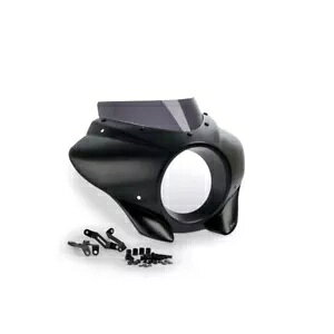 PUIG �X�N���[�� �n�[���[�_�r�b�h�\�� �\�t�e�C�� 1745 �X�g���[�g�{�u 2018 - 2023 �_�[�N�X���[�N�p PUIG SCREEN FOR HARLEY DAVIDSON SOFTAIL 1745 STREET BOB 2018 - 2023 DARK SMOKE �y���s�A���i�z