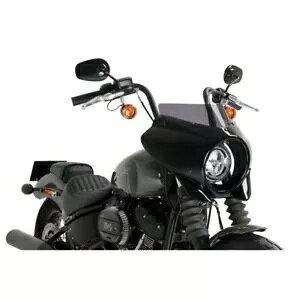 PUIG �X�N���[�� �n�[���[�_�r�b�h�\�� �\�t�e�C�� 1745 �X�g���[�g�{�u 2018 - 2023 �_�[�N�X���[�N�p PUIG SCREEN FOR HARLEY DAVIDSON SOFTAIL 1745 STREET BOB 2018 - 2023 DARK SMOKE �y���s�A���i�z