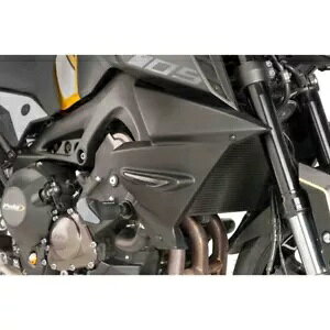 Puig WG[^[Jo[ }n MT-09 850 SP 2018 - 2020 }bgubN 9378J PUIG RADIATOR COVERS FOR YAMAHA MT-09 850 SP 2018 - 2020 MATT BLACK 9378J