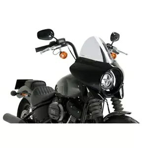 PUIG �X�N���[�� �n�[���[�_�r�b�h�\�� �\�t�e�C�� 1745 �X�g���[�g�{�u 2018 - 2023 ���C�g�X���[�N PUIG SCREEN FOR HARLEY DAVIDSON SOFTAIL 1745 STREET BOB 2018 - 2023 LIGHT SMOKE �y���s�A���i�z
