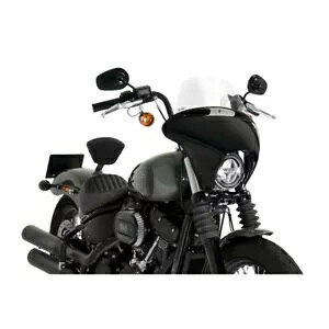 Puig �X�N���[�� �n�[���[�_�r�b�h�\�� �\�t�e�C�� 1868 �X�g���[�g�{�u 2021 - 2023 �N���A 21215W PUIG SCREEN FOR HARLEY DAVIDSON SOFTAIL 1868 STREET BOB 2021 - 2023 CLEAR 21215W �y���s�A���i�z