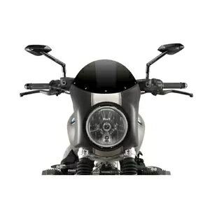 tgKX Puig BMW R NINE T 1200 XNu[ 2016 - 2020 ubN 9253N- WINDSHIELD PUIG FOR BMW R NINE T 1200 SCRAMBLER 2016 - 2020 BLACK 9253N-
