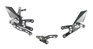 LIGHTECH �t�b�g���X�g�V�X�e�� �z���_ CBR 600 RR 2007 - 2016 �t���b�v�{�^�� FTRHO005W- LIGHTECH FOOTREST SYSTEM FOR HONDA CBR 600 RR 2007 - 2016 FLAPPING BUTTONS FTRHO005W- �y���s�A���i�z