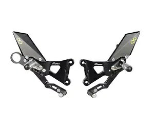 LIGHTECH �t�b�g���X�g �V�X�e�� BMW S 1000 R 2014 - 2016 �t���b�v�{�^�� FTRBM001W- LIGHTECH FOOTREST SYSTEM FOR BMW S 1000 R 2014 - 2016 FLAPPING BUTTONS FTRBM001W- �y���s�A���i�z