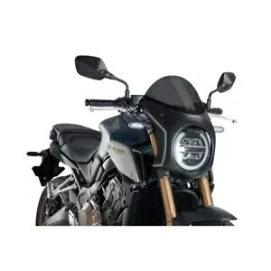 tgKX Puig z_ CB 650 R lIX|[cJtF 2019 - 2023 ubN 3133F- WINDSHIELD PUIG FOR HONDA CB 650 R NEO SPORTS CAFE 2019 - 2023 BLACK 3133F-