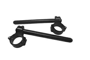 tg Nbv I ACCOSSATO AvA RS vJ 1995 - 2003 ubN 10 MM LIFTED CLIP ON ACCOSSATO FOR APRILIA RS REPLICA 1995 - 2003 BLACK 10 MM