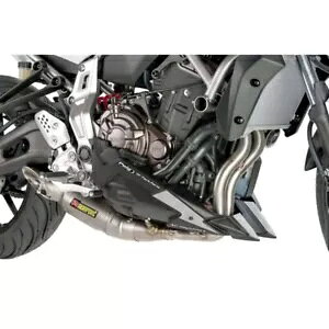 Puig GWX|C[ }n MT-07 700 2014 - 2017 J[{bN 7022C PUIG ENGINE SPOILER FOR YAMAHA MT-07 700 2014 - 2017 CARBON LOOK 7022C