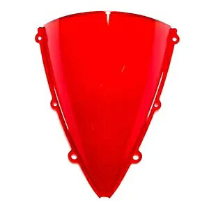 MPW �_�u���o�u�� �t�����g�K���X �X�N���[�� ���b�h �A�v�����A RS 125 11-16�p MPW Double Bubble Windshield Screen Red for Aprilia RS 125 11-16 �y���s�A���i�z