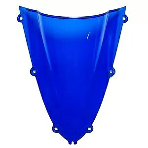 MPW �_�u���o�u�� �t�����g�K���X �X�N���[�� �u���[ ���}�n YZF-R1 98-99�p MPW Double Bubble Windshield Screen Blue for Yamaha YZF-R1 98-99 �y���s�A���i�z