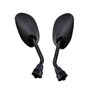 jo[T ubN 8mm I[goC oCN XN[^[ ~[ yA Universal Black 8mm Motorcycle Motorbike Scooter Mirrors Pair
