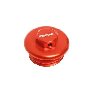 RFX �v�� �I�C���t�B���[�v���O (�I�����W) KTM 250 SX 99-02�p RFX Pro Oil Filler Plug (Orange) for KTM 250 SX 99-02 �y���s�A���i�z
