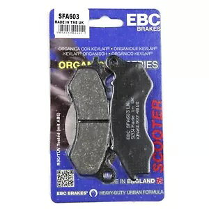 EBC SFA603 I[KjbN XN[^[ u[L pbh z_ PCX 125 10-13p EBC SFA603 Organic Scooter Brake Pads for Honda PCX 125 10-13