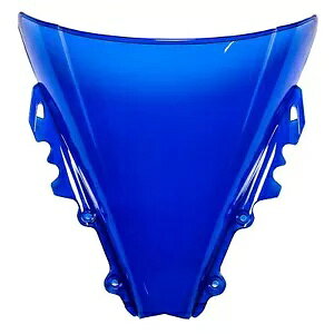 MPW �_�u���o�u�� �t�����g�K���X �X�N���[�� �u���[ ���}�n YZF-R6 06-07�p MPW Double Bubble Windshield Screen Blue for Yamaha YZF-R6 06-07 �y���s�A���i�z