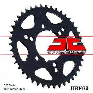 JT 1478-40 Yf|AXvPbg Kawasaki ZX-6RR Ninja 03-04p JT 1478-40 High Carbon Steel Rear Sprocket for Kawasaki ZX-6RR Ninja 03-04