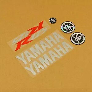 �V���o�[/���b�h/�V���o�[ 7 �s�[�X�X�e�b�J�[�Z�b�g Yamaha YZF-R 125 08-18�p Silver/Red/ Silver 7 Piece Sticker Set for Yamaha YZF-R 125 08-18 �y���s�A���i�z