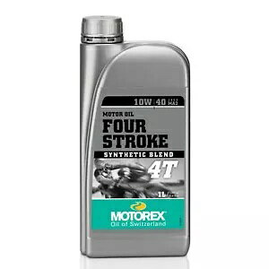 Motorex 4 �X�g���[�N 10W/40 ������ 1L �V�j�X �V���g�� 125 ZN125T-7 14-17 Motorex 4 Stroke 10W/40 Synthetic Oil 1L Sinnis Shuttle 125 ZN125T-7 14-17 �y���s�A���i�z