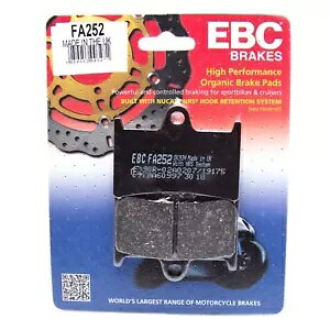 EBC FA252 �I�[�K�j�b�N �u���[�L�p�b�h ���}�n XJR 1300 99-06�p EBC FA252 Organic Brake Pads for Yamaha XJR 1300 99-06