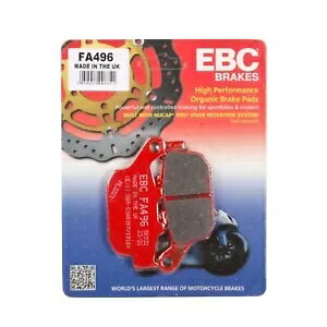 EBC FA496 �I�[�K�j�b�N �u���[�L�p�b�h �z���_ NC 750 S 14-20�p EBC FA496 Organic Brake Pads for Honda NC 750 S 14-20 �y���s�A���i�z