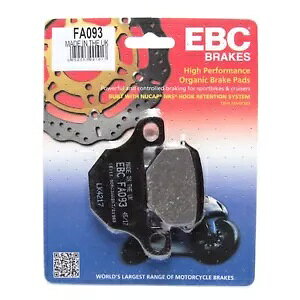 EBC FA093 �I�[�K�j�b�N �u���[�L�p�b�h Sinnis Max 2 125 11-16�p EBC FA093 Organic Brake Pads for Sinnis Max 2 125 11-16 �y���s�A���i�z