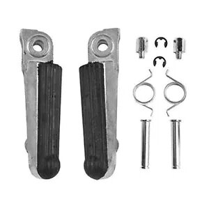 ���C�_�[ �t�����g �t�b�g�y�O �t�b�g���X�g �n���K�[ Assy �z���_ VFR 400 R 89-92�p Rider Front Foot Peg Footrest Hanger Assy for Honda VFR 400 R 89-92 �y���s�A���i�z