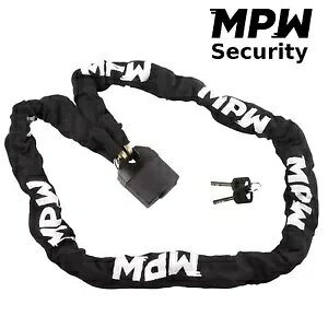 HD I[goC XN[^[ ZLeB `F[ & 싞 1.5M p HD Motorcycle Scooter Security Chain & Padlock for 1.5M
