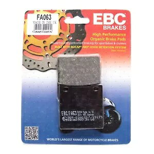 EBC FA063 �I�[�K�j�b�N �u���[�L�p�b�h �X�Y�L GSF 600 N �o���f�B�b�g 00-04�p EBC FA063 Organic Brake Pads for Suzuki GSF 600 N Bandit 00-04 �y���s�A���i�z