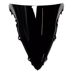 MPW _uou ubN tgKX XN[ }n YZF-R6 05-05p MPW Double Bubble Black Windshield Screen for Yamaha YZF-R6 05-05