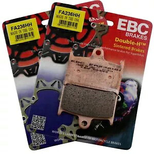 EBC FA236HH �Č��o�C�N�u���[�L�p�b�h Triumph Thunderbird 1600 09-10�p EBC FA236HH Sintered Bike Brake Pads for Triumph Thunderbird 1600 09-10 �y���s�A���i�z