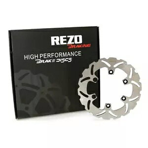Rezo �g��X�e�����X ���A �u���[�L ���[�^�[ �f�B�X�N Ducati Multistrada 620 05-06 �p Rezo Wavy Stainless Rear Brake Rotor Disc for Ducati Multistrada 620 05-06 �y���s�A���i�z