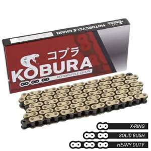 Kobura 520x114 G/B HD �I�[�g�o�C�`�F�[�� ���}�n TT 600 R 97-04�p Kobura 520x114 G/B HD Motorcycle Chain for Yamaha TT 600 R 97-04