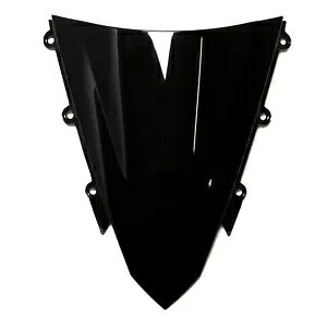 MPW _uou ubN tgKX XN[ z_ CBR 500 R 16-18p MPW Double Bubble Black Windshield Screen for Honda CBR 500 R 16-18