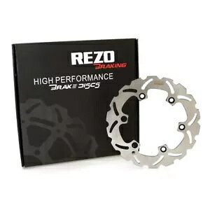 Rezo gXeX A u[L [^[ fBXN XYL GSX 1300 R  08-12p Rezo Wavy Stainless Rear Brake Rotor Disc for Suzuki GSX 1300 R Hayabusa 08-12
