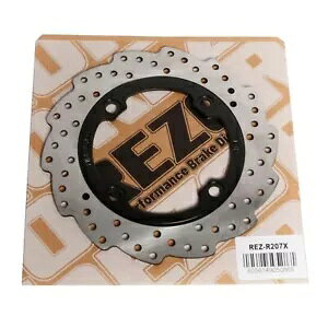 Rezo ptH[}X EF[u A u[L fBXN z_ XL 125 V of 07-15p Rezo Performance Wavy Rear Brake Disc for Honda XL 125 V Varadero 07-15