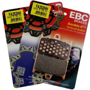 EBC FA252HH Ču[Lpbh X2 }n g[T[ 900 GT 18-20p EBC FA252HH Sintered Brake Pads X2 for Yamaha Tracer 900 GT 18-20
