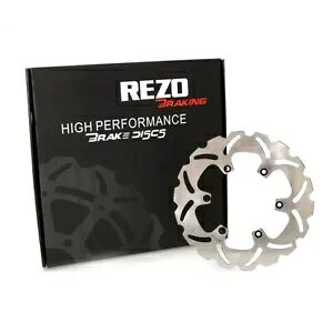 Rezo Wavy A u[L [^[ fBXN C GtB[h R`l^ GT 535 13-17p Rezo Wavy Rear Brake Rotor Disc for Royal Enfield Continental GT 535 13-17